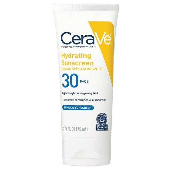 CeraVe Hydrating Sunscreen SPF30 Face Lotion