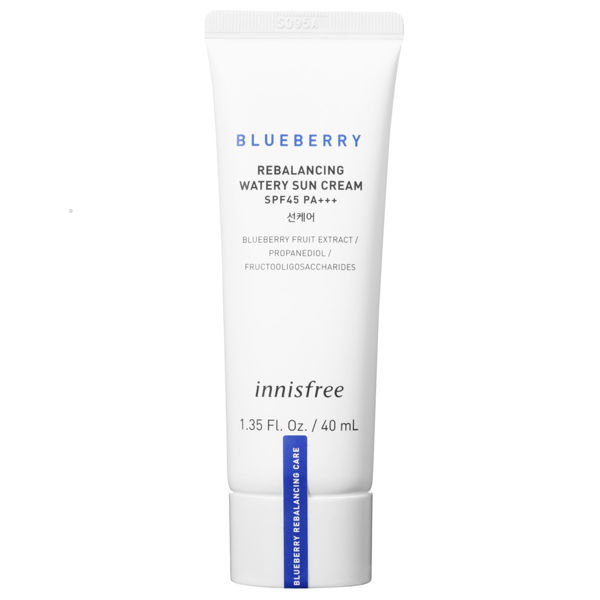 Innisfree Blueberry Rebalancing Watery Sun Cream SPF45 PA+++ 40ml