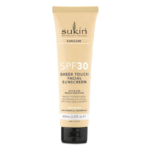 Sukin Sheer Touch Facial Sunscreen Untinted SPF30